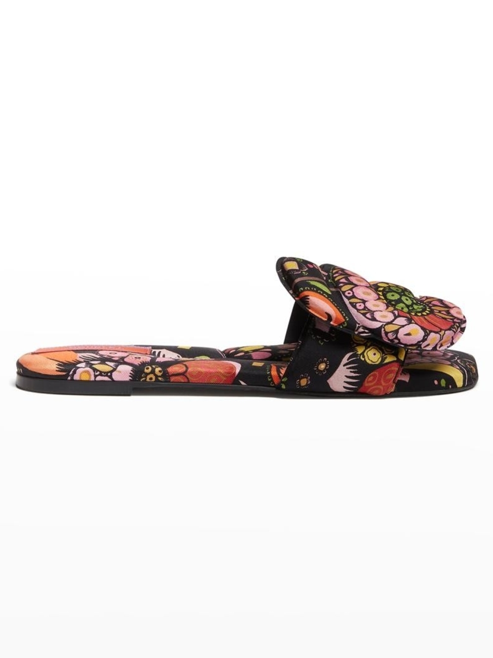 La DoubleJ JJ Printed Flat Slide Sandals